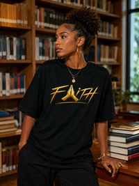 T-Shirt oversize Walk By Faith