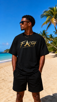 T-Shirt oversize Walk By Faith