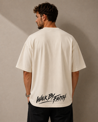 T-Shirt oversize Walk By Faith