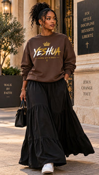👑 YESHUA — KINGDOM CREWNECK